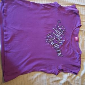 Apple Bottom cap sleeve tee